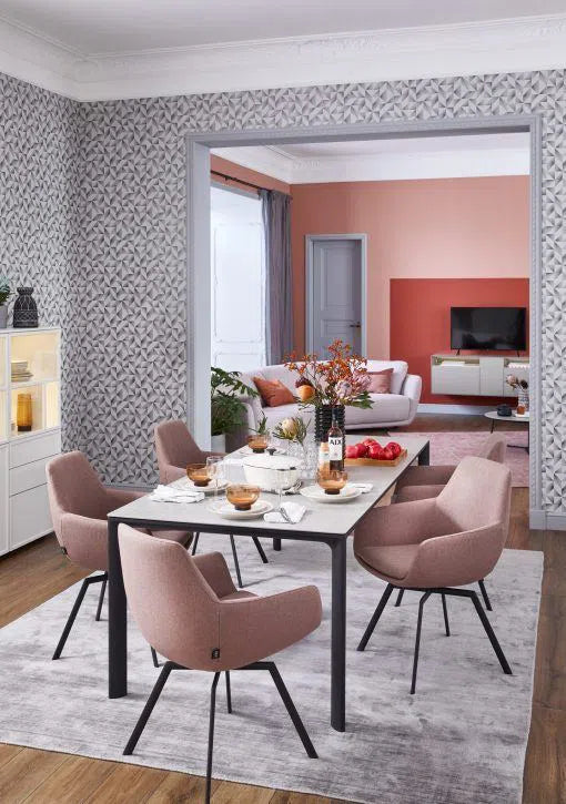 Z41 ARSTYL® 2M NMC Ceiling coving in stylish living room  | DecorMania UK